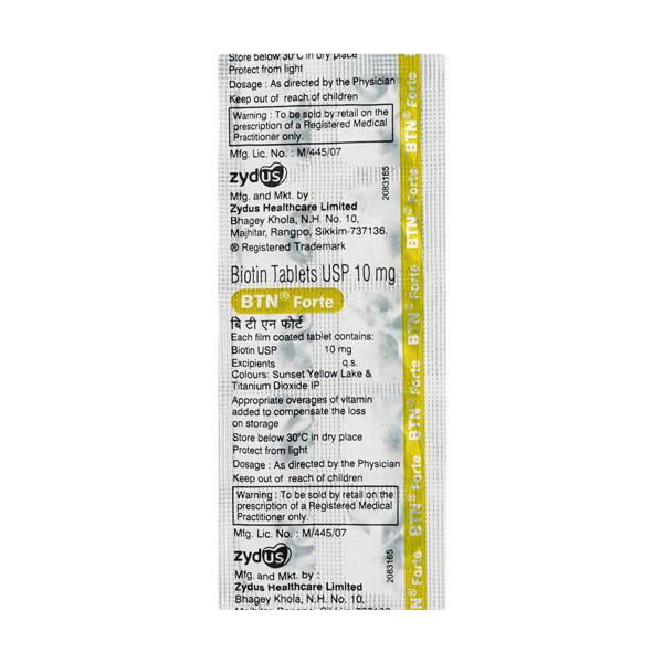 BTN Forte Tablets