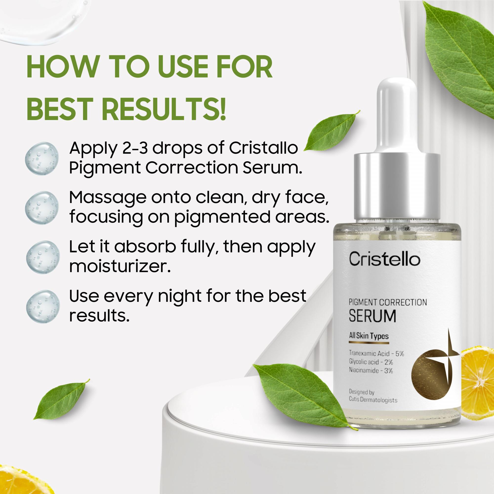 Cristello Pigment Correction Serum