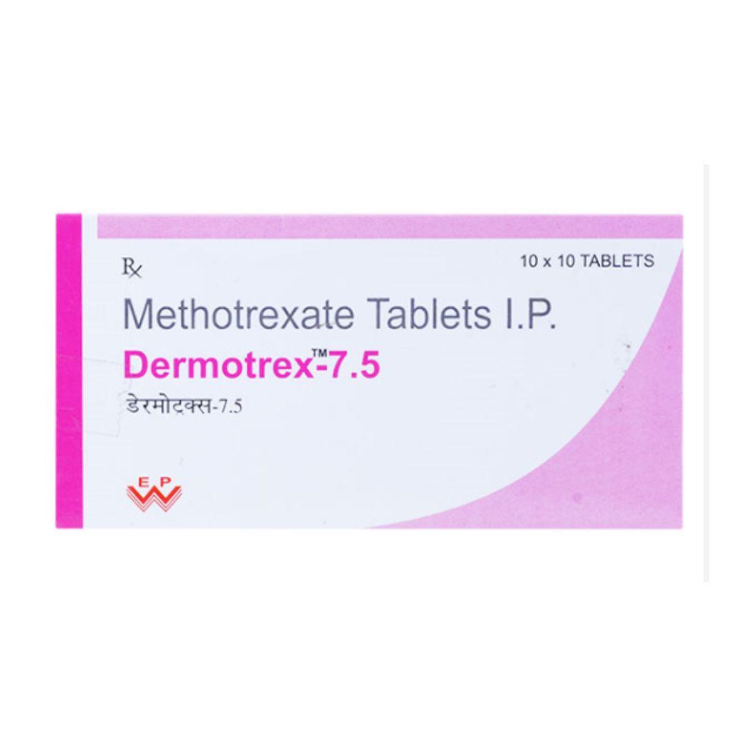Dermotrex 7.5mg Tablets 10's