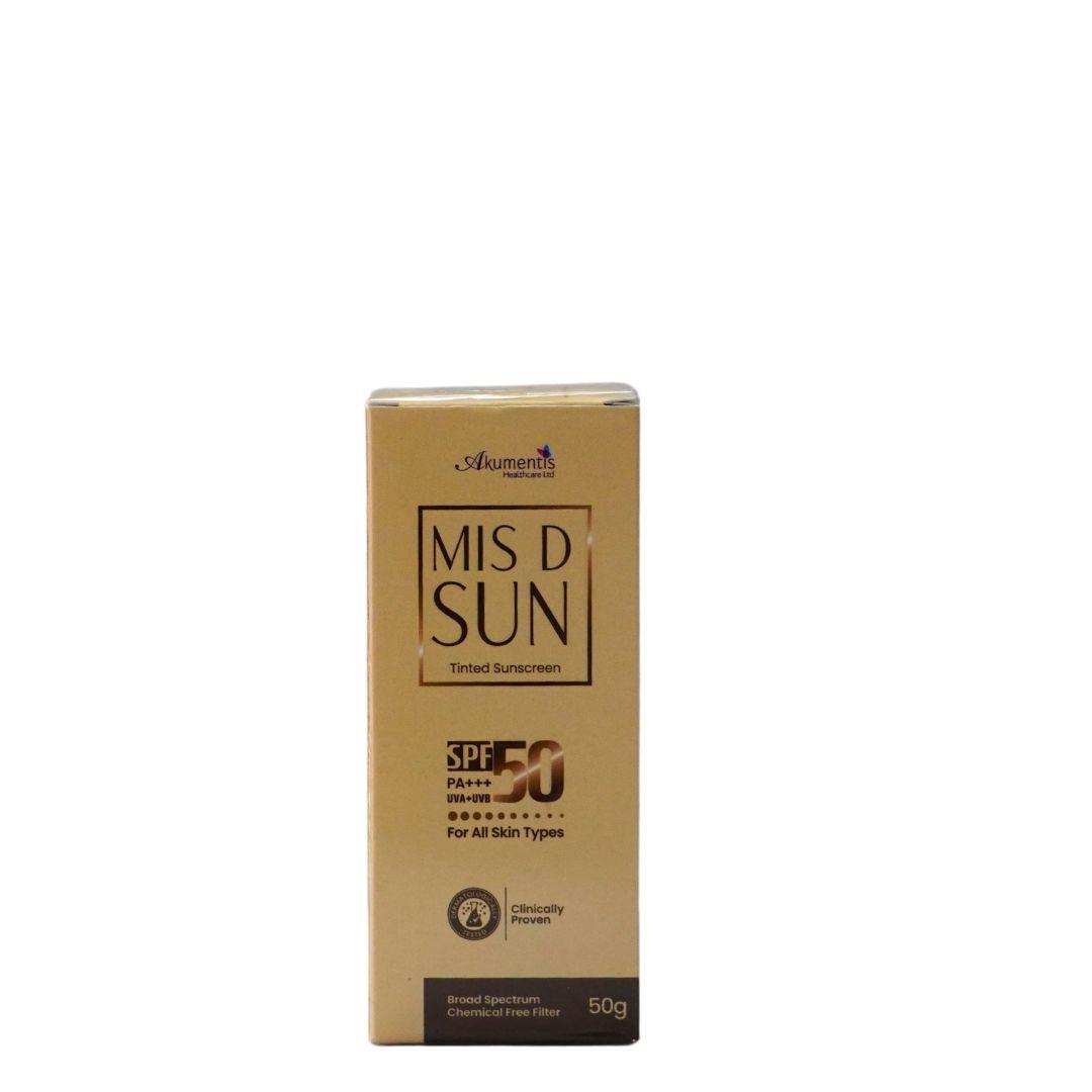 Mis D Sun Spf 50 PA+++ Sunscreen Lotion