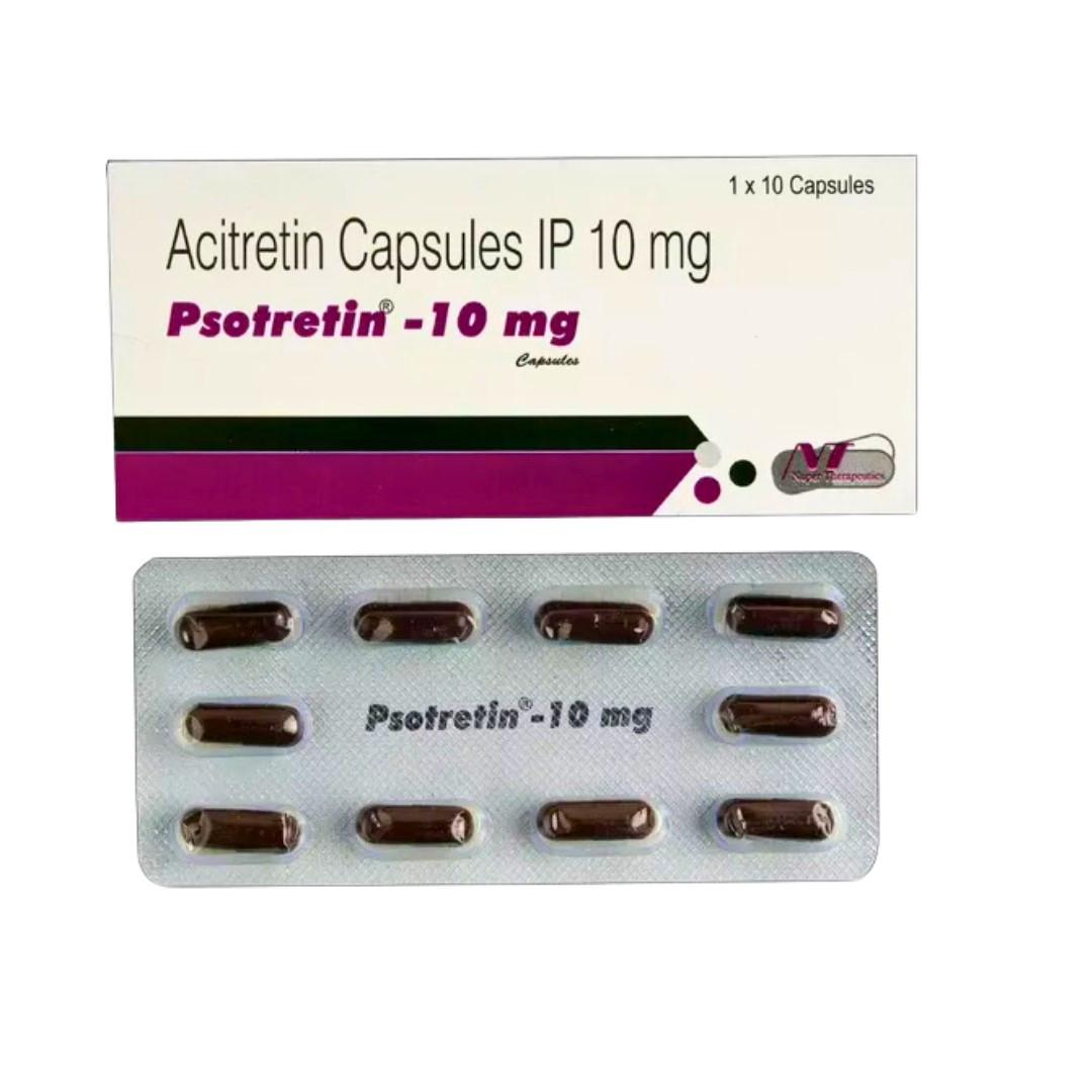 Psotretin Capsules 10's