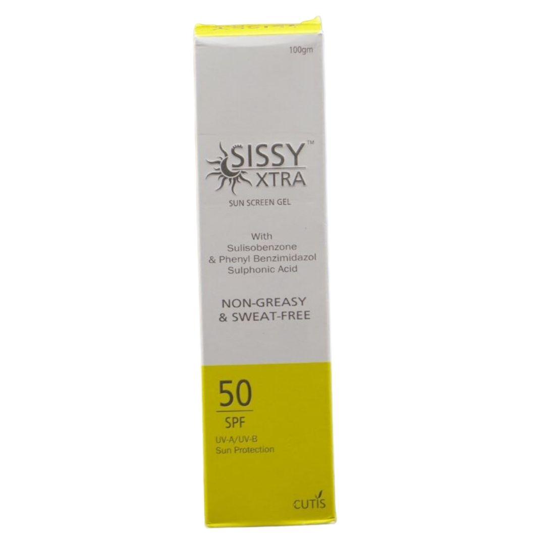Sissy Xtra Spf 50 Sunscreen Gel