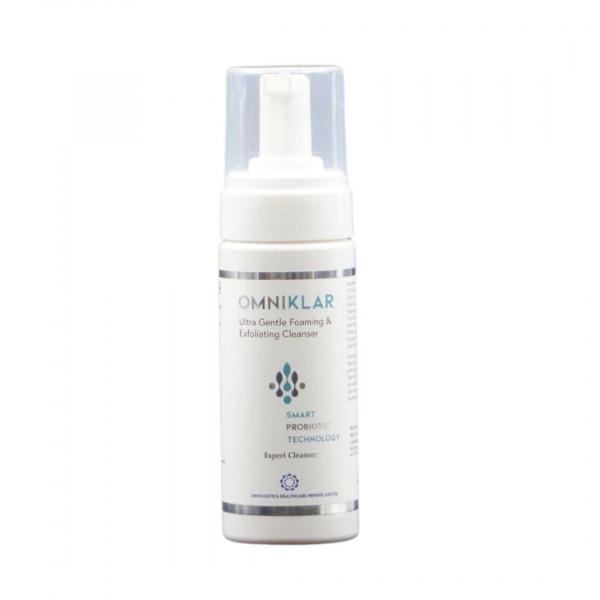 Omniklar Ultra Gentle Foaming And Exfoliating Cleanser