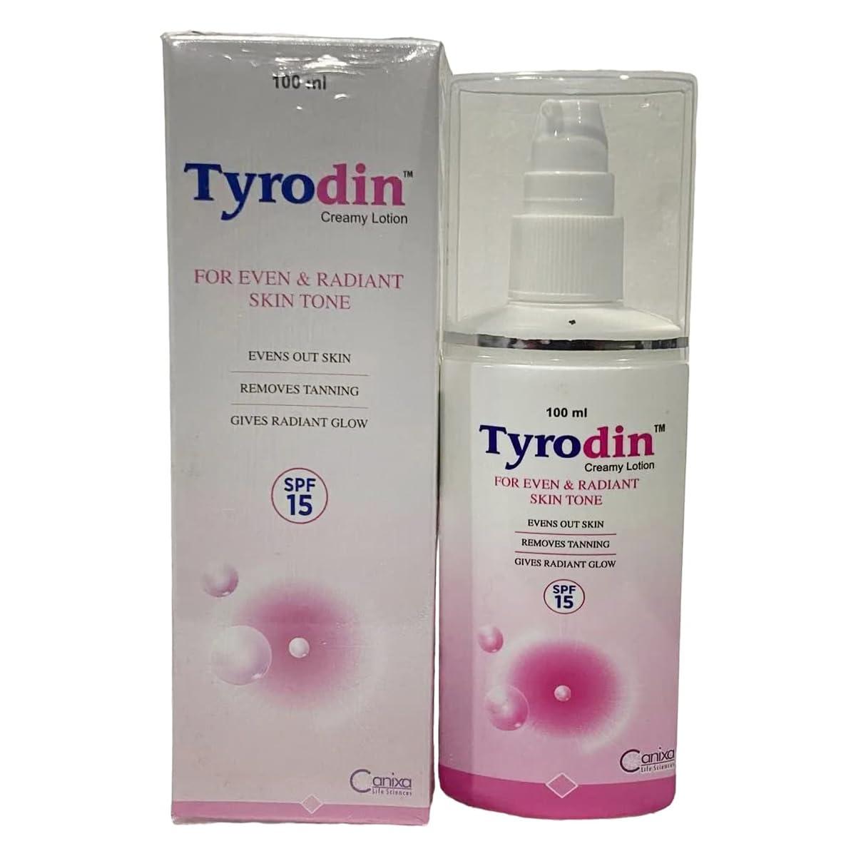 Tyrodin Creamy Lotion Spf 15