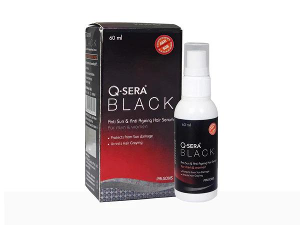 Q-Sera Black Anti Sun & Anti Ageing Hair Serum