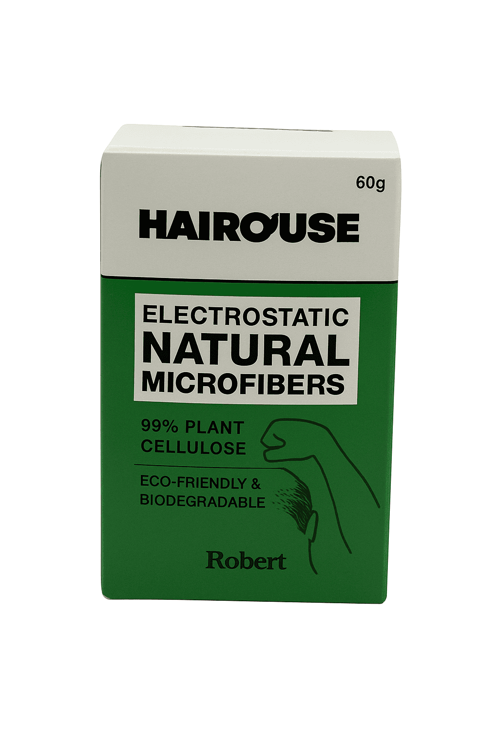 Hairouse Electrostatic Natural Microfibers(Brown + Black)
