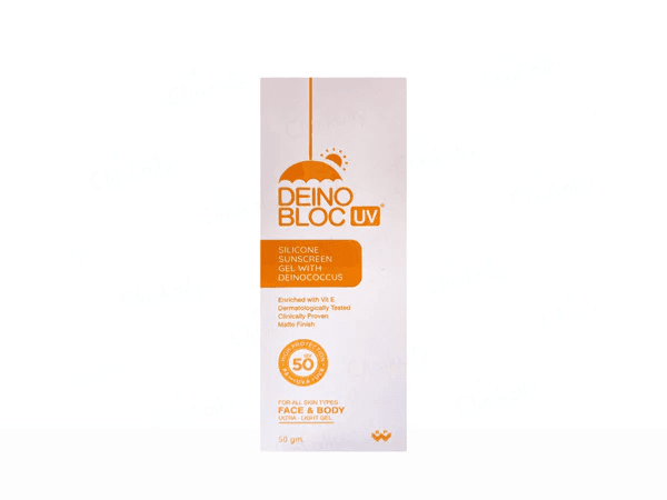 Deino Bloc UV Silicone Sunscreen Gel SPF 50 PA+++