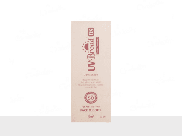 UV Broad DS Dark Shade Tinted Sunscreen SPF 50 PA+++