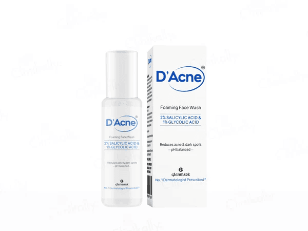 D'Acne Foaming Face Wash