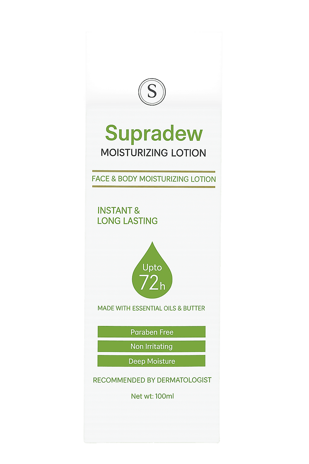 Supradew Moisturizing Lotion