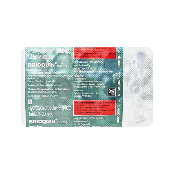Brioquin 200mg Tablet