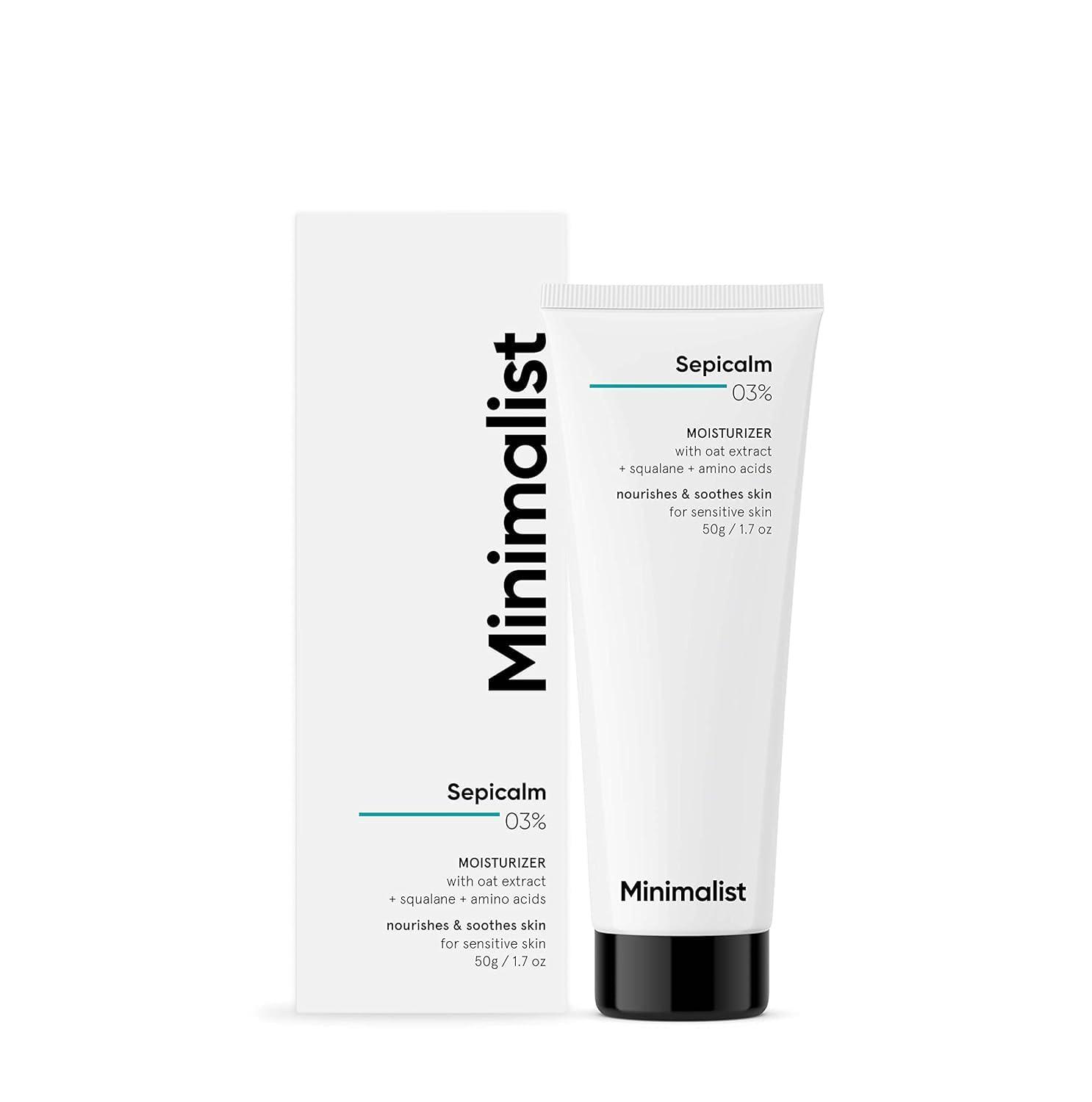 Minimalist Sepicalm 3% Moisturizer