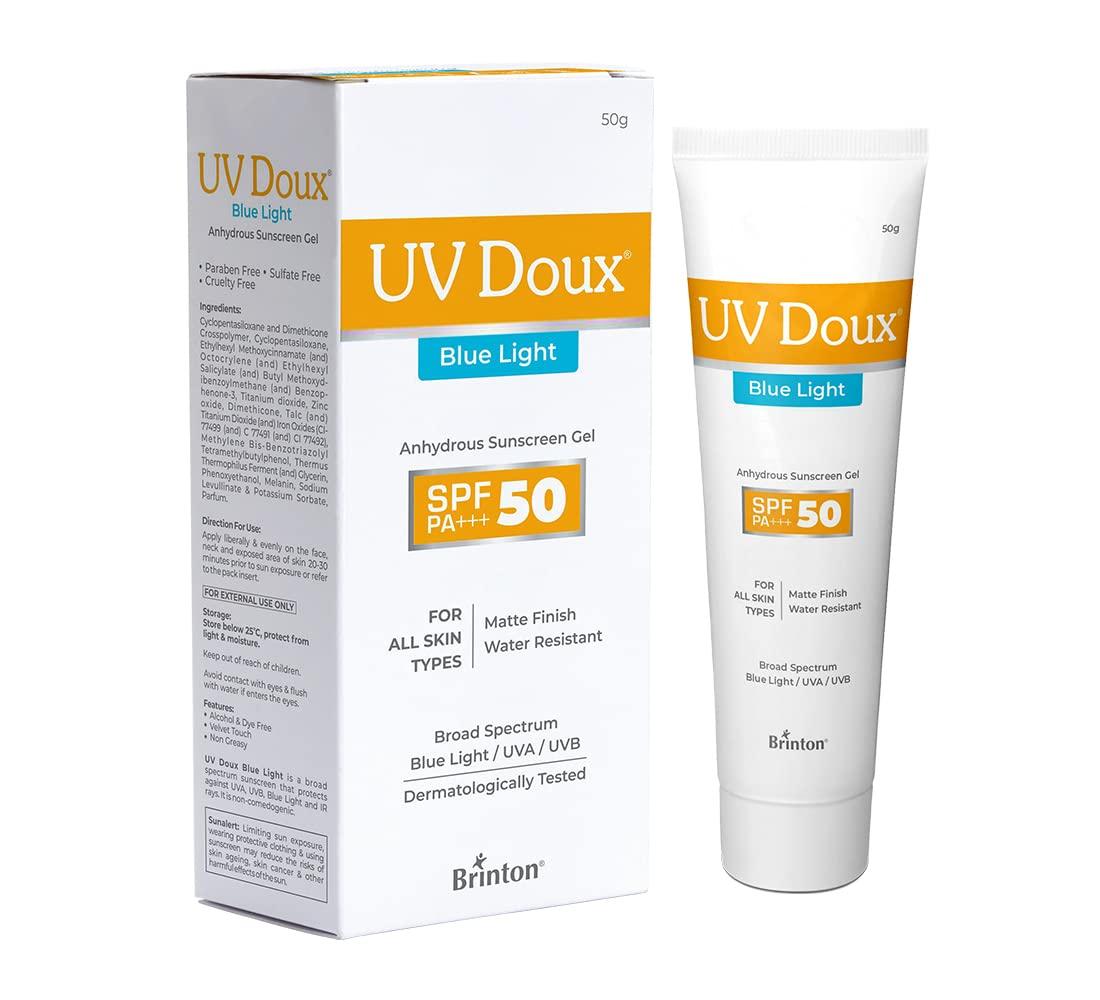 Uv Doux Blue Sunscreen Gel