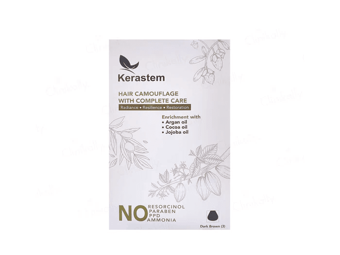 Kerastem Hair Color Dark Brown No.3