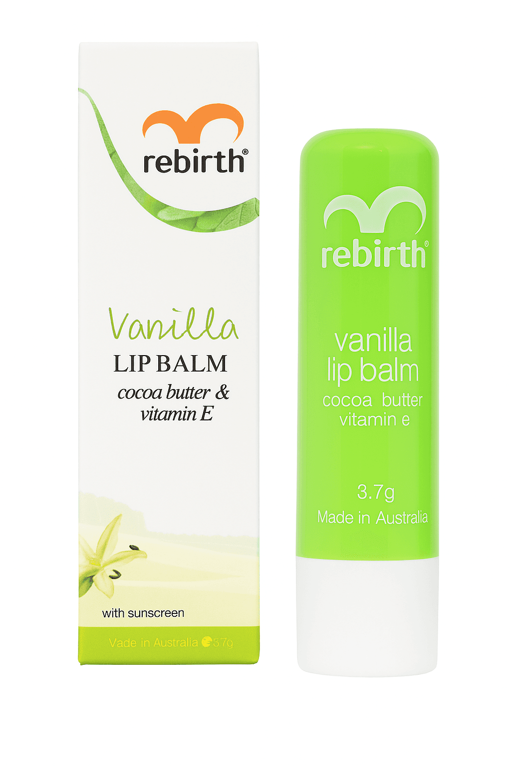 Rebirth Vanilla Lip Balm