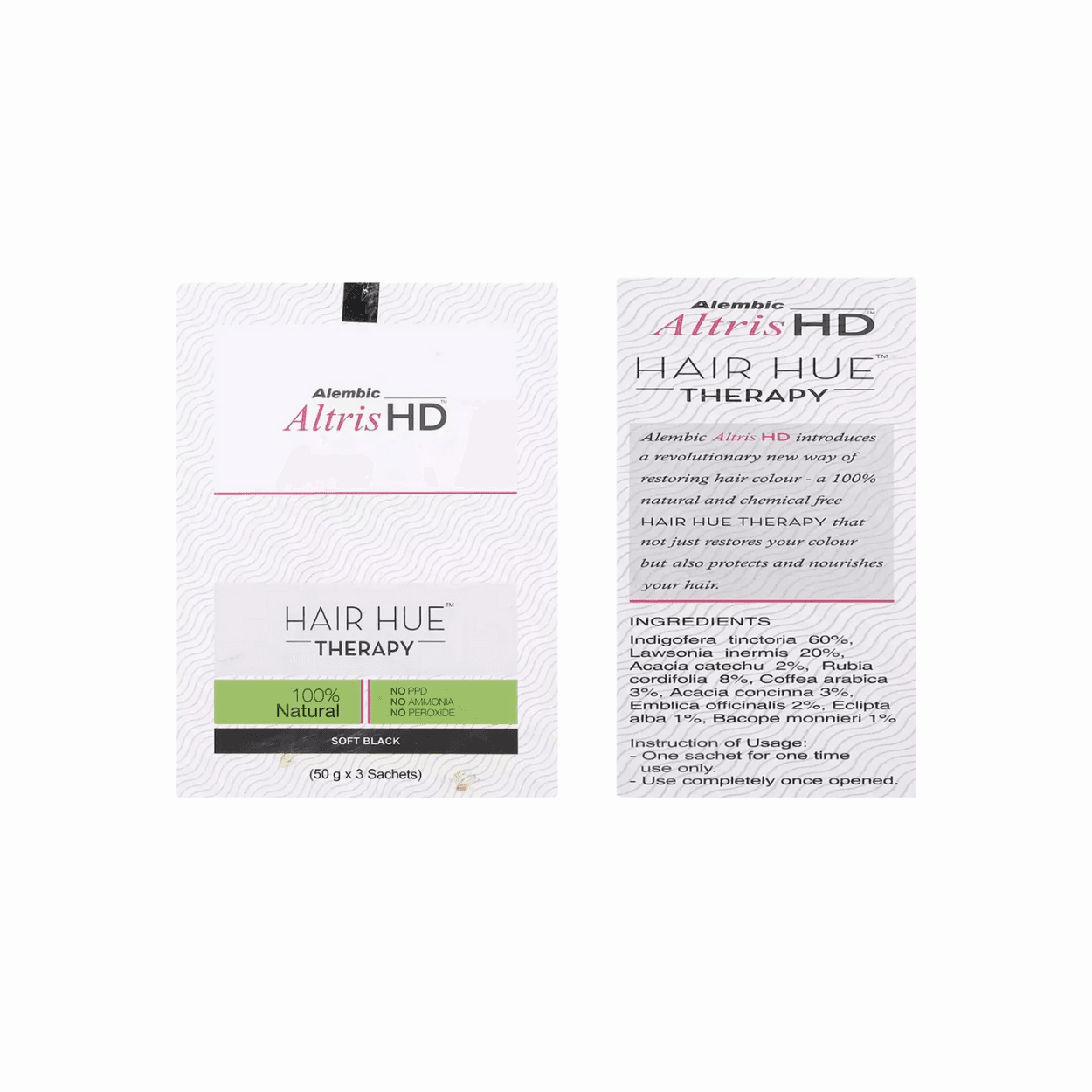Altris HD Hair Hue Therapy Soft Black 3*