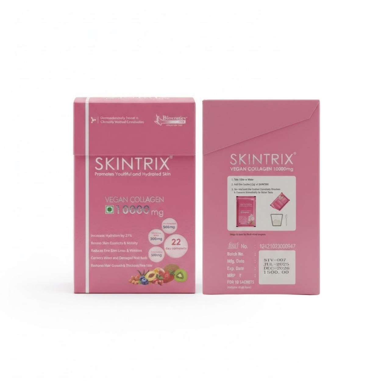 Skintrix Vegan Collagen Sachets 10's