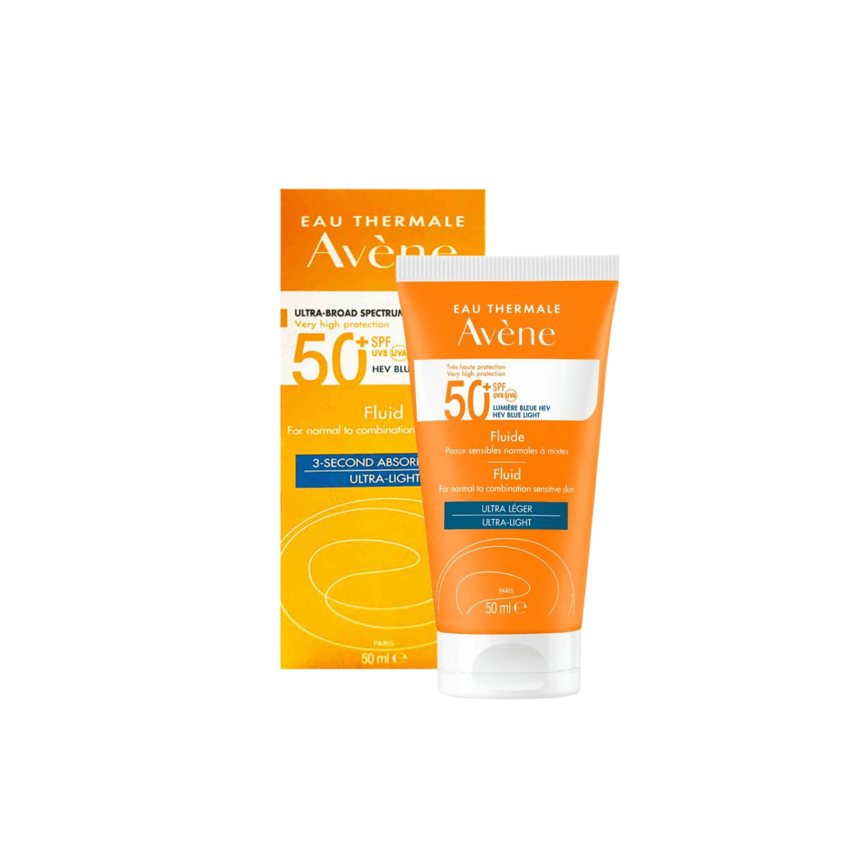Avene Very High Protection Ultra Light Sunscreen Fluid SPF 50+